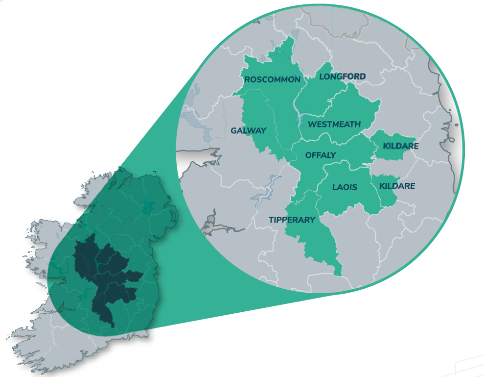 Tóchar Location Map